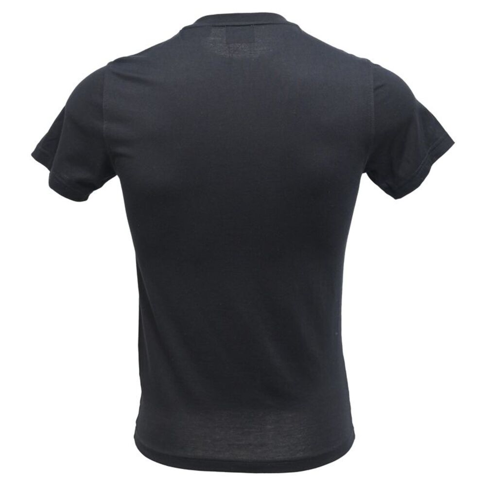 Burberry TB Monogram T-shirt in Black Cotton - Picture 3 of 10